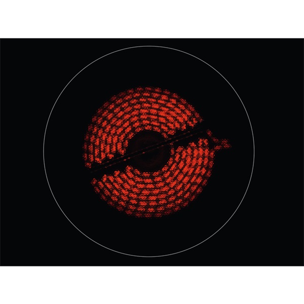 Electrolux LHR3210CK fekete, beépíthető, elektromos üvegkerámia, főzőzóna: 2, beépíthető méret: 27cm, főzőlap