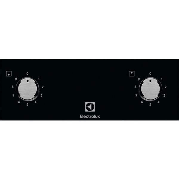 Electrolux LHR3210CK fekete, beépíthető, elektromos üvegkerámia, főzőzóna: 2, beépíthető méret: 27cm, főzőlap