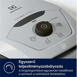 Electrolux PD82-4MG szürke csendes porzsákos porszívó