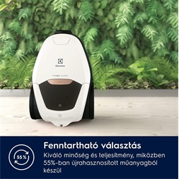 Electrolux PD82-ALRG Pure D8.2 fehér porzsákos porszívó