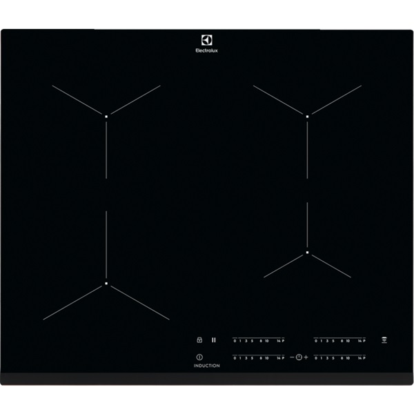 Electrolux EIT61443B fekete, beépíthető, indukciós, főzőzóna: 4, beépíthető méret: 56cm, főzőlap