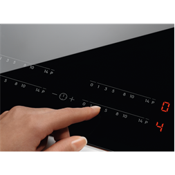 Electrolux EIT61443B fekete, beépíthető, indukciós, főzőzóna: 4, beépíthető méret: 56cm, főzőlap