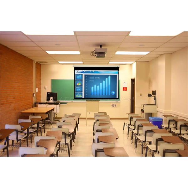 EliteScreens M80NWV 80" (4:3) 163x122cm manuális fali vetítővászon