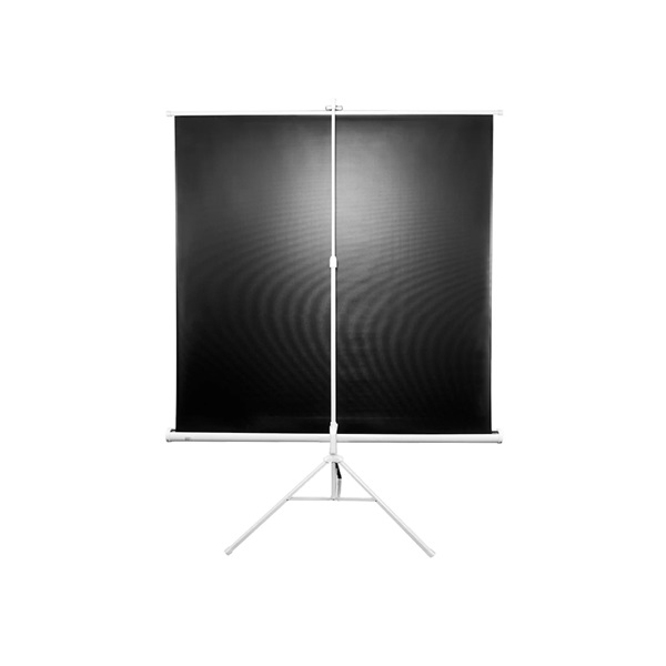 EliteScreens T85UWS1 85" (1:1) 152x152cm mobil fekete háromlábú vetítővászon