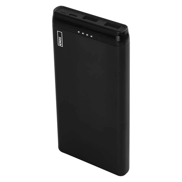 Emos B0526B ALPHA 10S, 10000 mAh, 10 W, fekete power bank