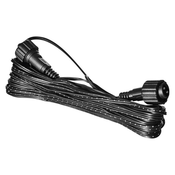 Emos D1ZB01 10m kül-beltéri fekete sorolható Standard fényfüzérekhez hosszabbító kábel