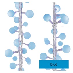 Emos D5AB01 4m/40LED/kül-beltéri/időzítős/kék/golyók LED fényfüzér