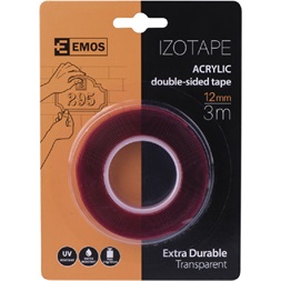 Emos F6060 12 mm x 3 m akril kétoldalú ragasztószalag