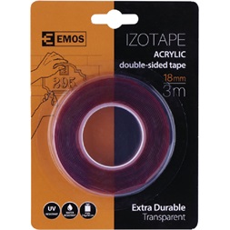 Emos F6080 18 mm x 3 m akril kétoldalú ragasztószalag