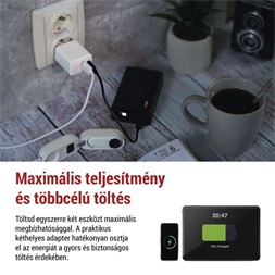 Emos GaN PD 20 W max. univerzális USB töltő