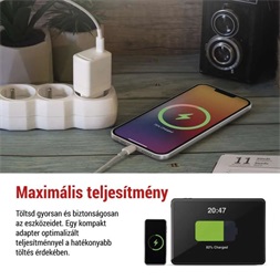 Emos GaN PD 20 W max. univerzális USB töltő
