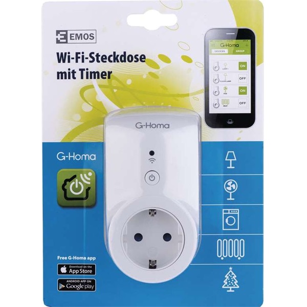 Emos P5530 WiFi-s idözítős aljzat