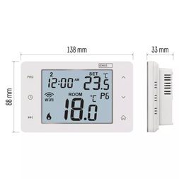 Emos P56201 GoSmart digitális wifi szobatermosztát