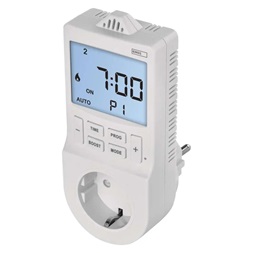 Emos P5660SH időzítő funkcióval, schuko, 2 az 1-ben konnektoros, digitális termosztát