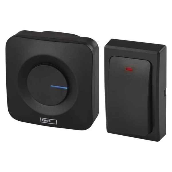 Emos P5729B elemek nélkül, vezeték nélküli csengő