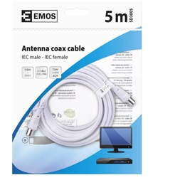 Emos SD3005 5m antenna koax kábel