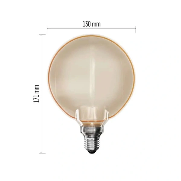 Emos Z5BO11 LED DECO "O-RING" G130OA 4W 22W 220lm E27 izzó