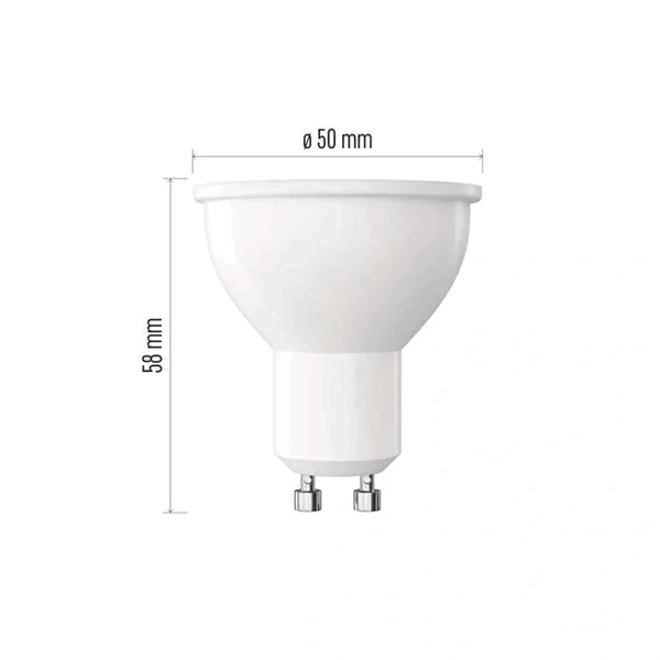 Emos ZQ8E42D MR 16 GU10 7W 800 lm GU10 LED izzó