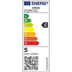 Emos ZQ9C42 classic JC 4,9W(60W)  806lumen G9 LED izzó