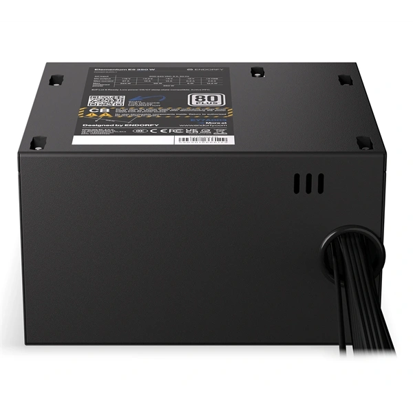 Endorfy Elementum E5 350W 80+ ventillátorral dobozos tápegység