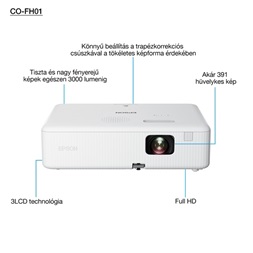 Epson CO-FH01 1080p 3000L HDMI/USB projektor