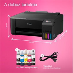 Epson EcoTank L1270 színes nyomtató WiFi, 8100/6500 oldal tintával (Újszerű)