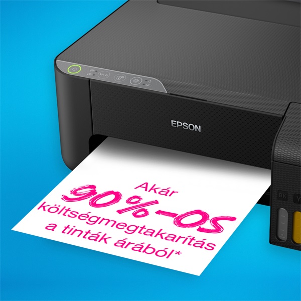 Epson EcoTank L1270 színes nyomtató WiFi, 8100/6500 oldal tintával (Újszerű)