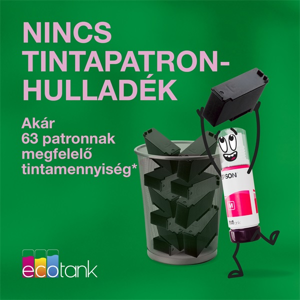 Epson EcoTank L1270 színes nyomtató WiFi, 8100/6500 oldal tintával (Újszerű)