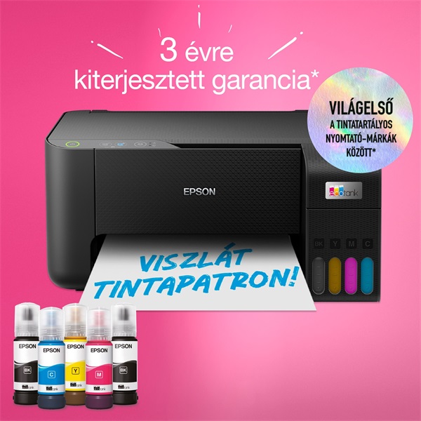 Epson EcoTank L3230 színes multifunkciós tintasugaras nyomtató (Újracsomagolt)