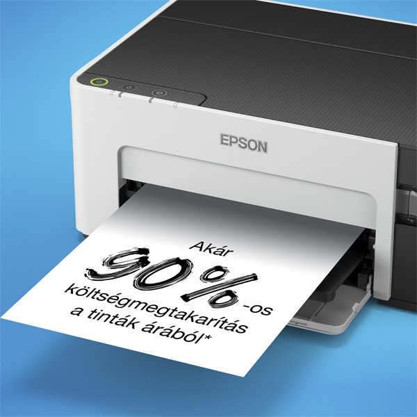 Epson EcoTank M1100 mono nyomtató USB, 5000 oldal tinta a dobozban
