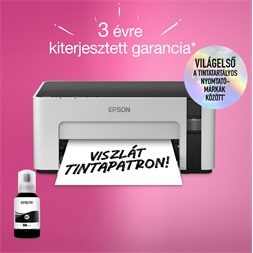 Epson EcoTank M1100 mono nyomtató USB, 5000 oldal tinta a dobozban
