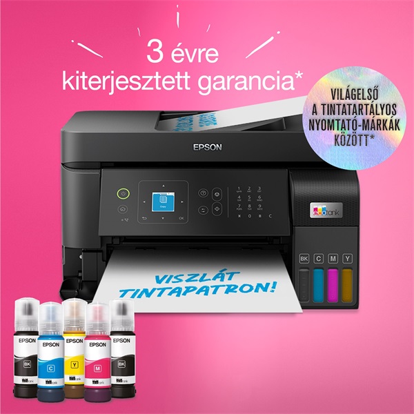 Epson Ecotank L5590 színes tintasugaras multifunkciós nyomtató (Újracsomagolt)