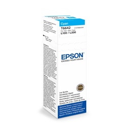 Epson T6642 70ml EcoTank kompatibilis cián tintapalack