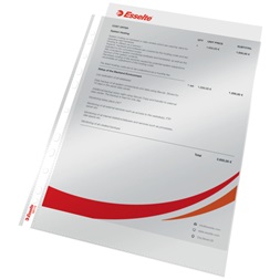 Esselte A4 75mikron 100db víztiszta lefűzhető genotherm