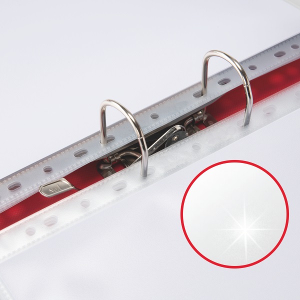 Esselte A4 lefűzhető 105mikronos 100db víztiszta genotherm