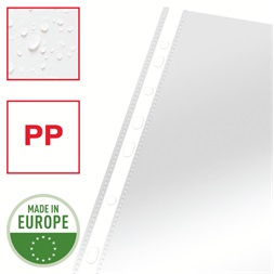 Esselte A4 lefűzhető 105mikronos 100db víztiszta genotherm
