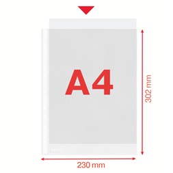 Esselte A4 narancsos 35mikron 100db lefűzhető genotherm