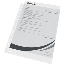 Esselte A4 narancsos 35mikron 100db lefűzhető genotherm