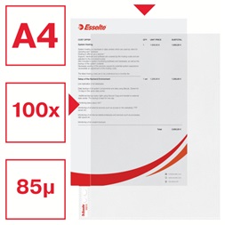 Esselte A4 narancsos speciális 100db/cs lefűzhető genotherm