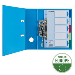 Esselte A5 műanyag 5 részes elválasztólap