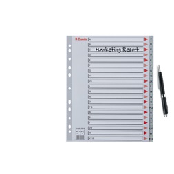 Esselte A-Z A4 Maxi műanyag regiszter