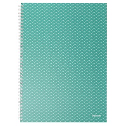 Esselte ColourBreeze A4 vonalas zöld spirálfüzet