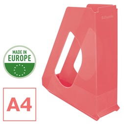 Esselte ColourBreeze áttetsző korall iratpapucs