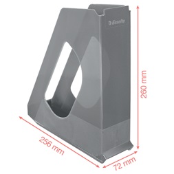 Esselte ColourBreeze áttetsző korall iratpapucs