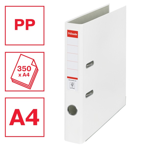 Esselte Economy A4 5cm fehér iratrendező