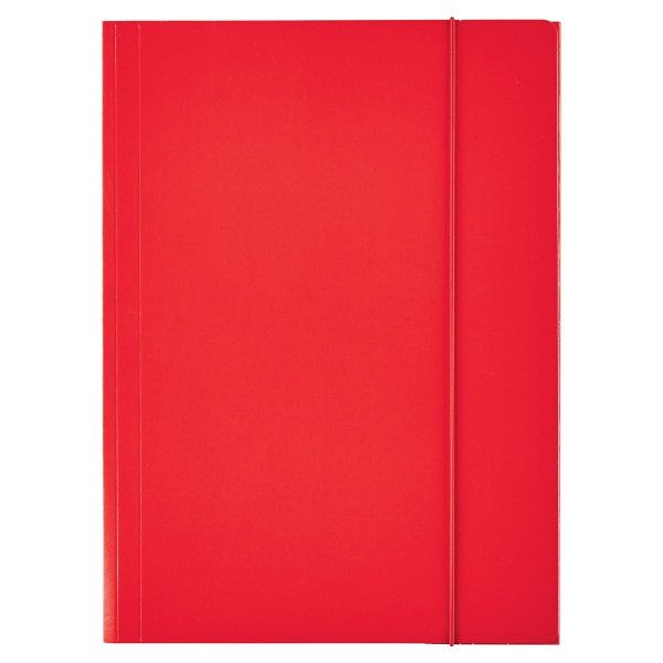 Esselte Economy A4 piros karton gumis mappa