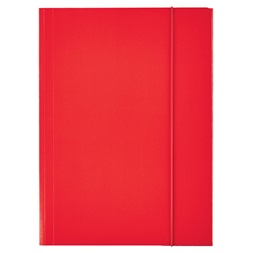 Esselte Economy A4 piros karton gumis mappa