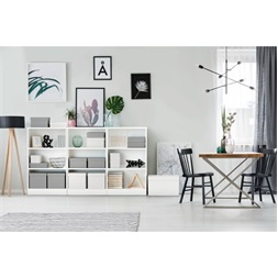 Esselte Home L méret 3db/csomag fehér tárolódoboz