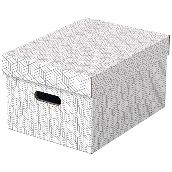 Esselte Home M méret 3db/csomag fehér tárolódoboz