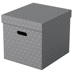 Esselte Home kocka alakú 3db/csomag tárolódoboz